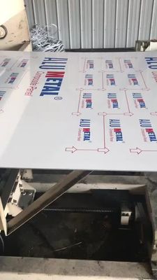 4mmの1250mmプラスチック アルミニウム合成のシート材料のパネル スペクトルAA3003